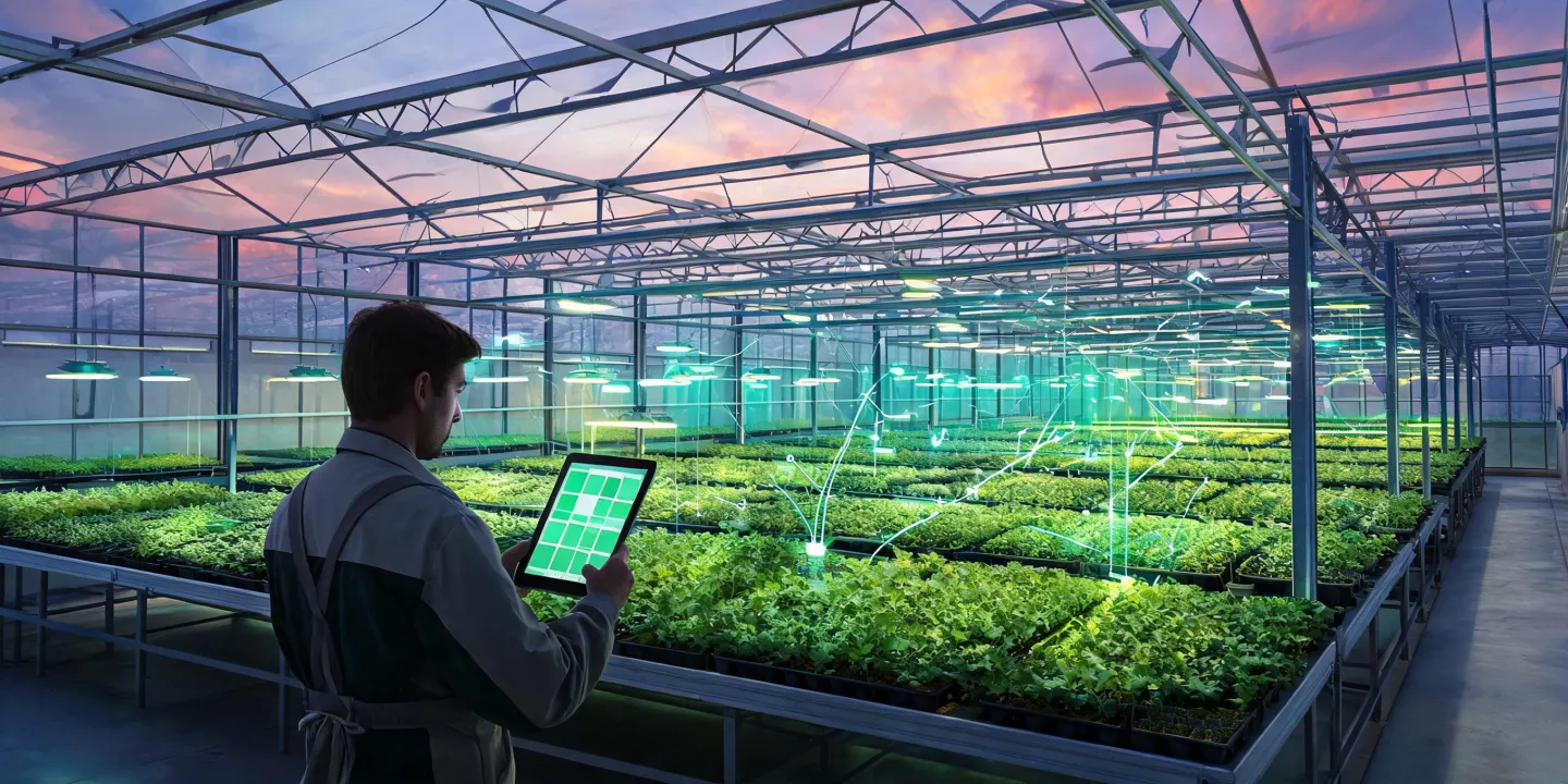 Horticultural lighting control network